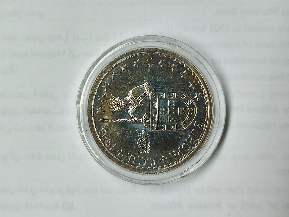 Moeda ECU 1995 D. João II Coleções Filatélicas