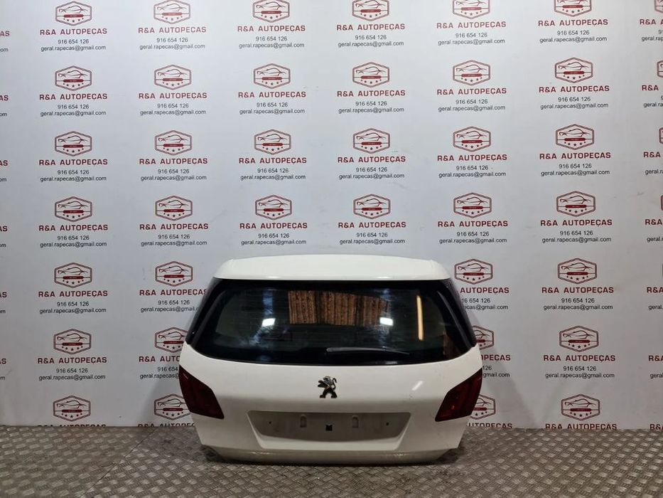 Tampa da Mala Peugeot 308 2015 carro 5 portas