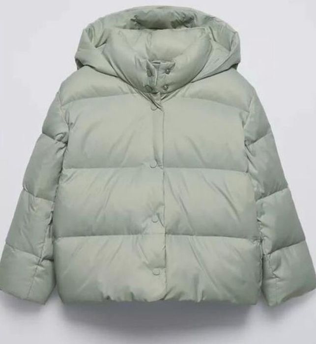 Пуховик ZARA пухова куртка