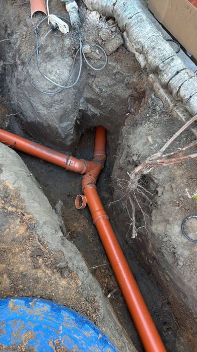 Септик под ключ, сливная яма под ключ, монтаж водопровода/канализации