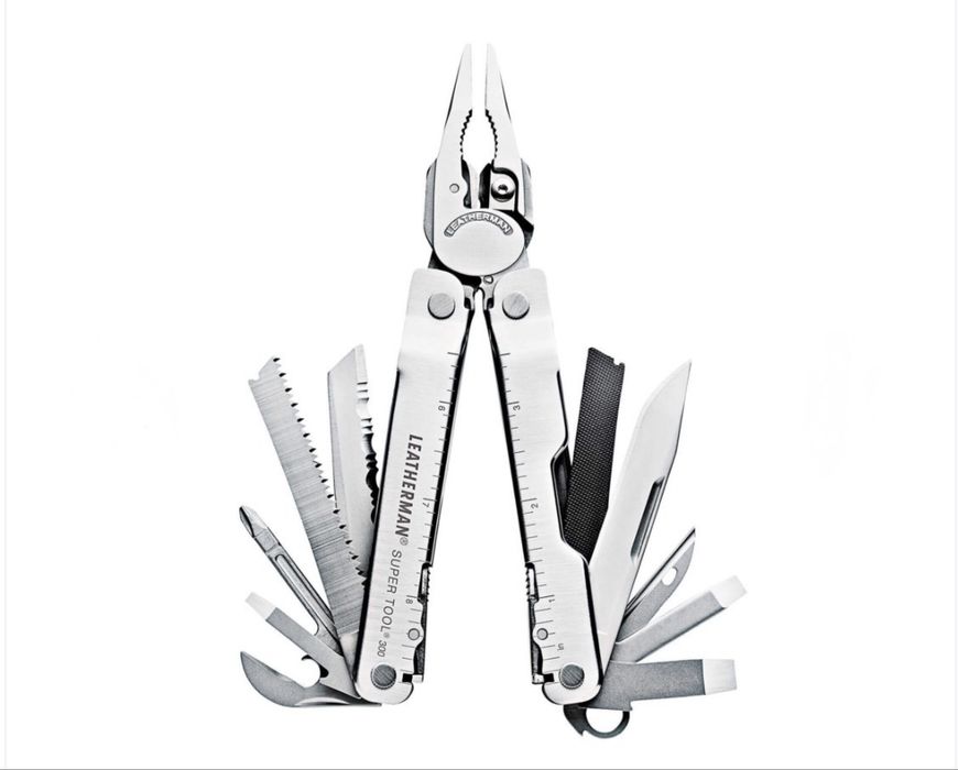 EDC Мультитул Leatherman Super Tool 300 шкіряний чохол