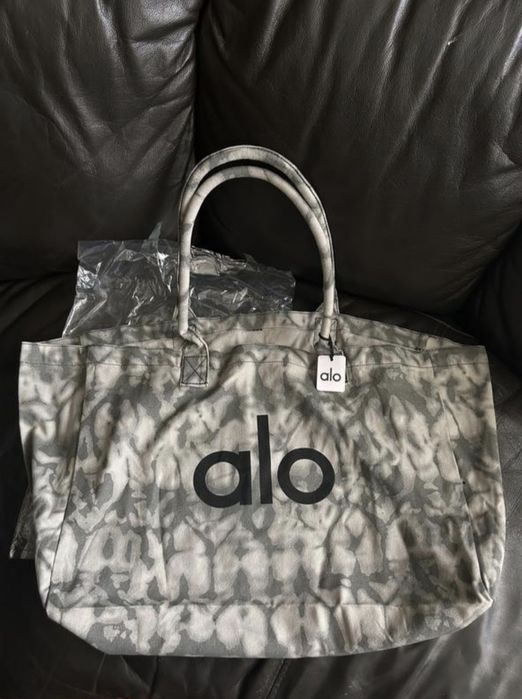 Сумка шопер Alo Yoga оригінал сіра