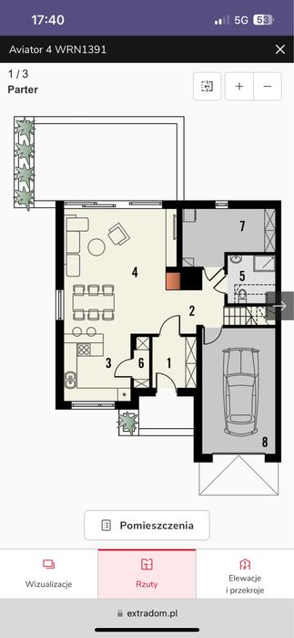 DOM BLIŹNIAK w Sobinie - stan surowy zamknięty