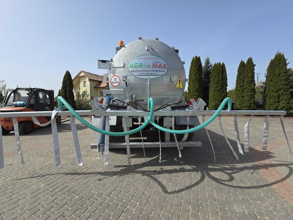 Aplikator 6m do gnojowicy, węże wleczone, składany hydraulicznie!