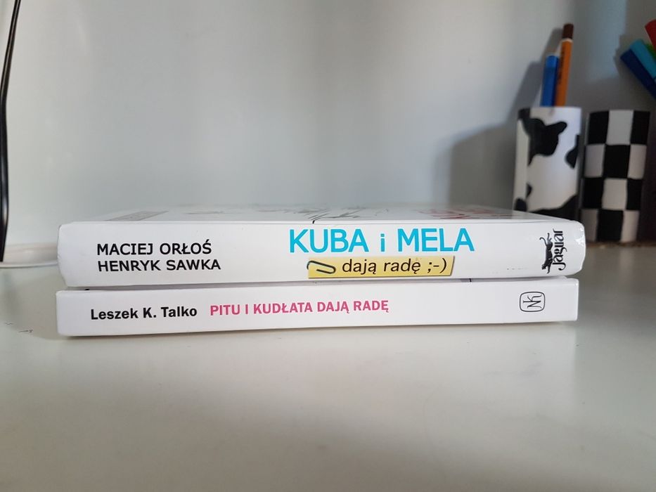 Kuba Mela Pitu Kudłata dają radę Talko Orłoś 2 książki