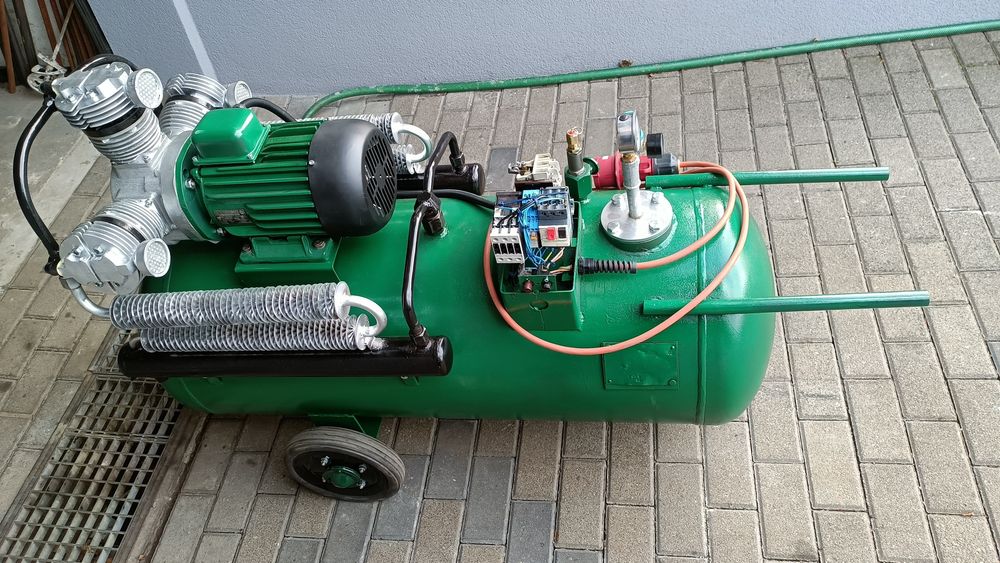 Sprężarka aspa 3jw60 po remoncie generalnym.Kompresor polski 3 tlokowy