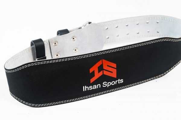 Pas Kulturystyczny Wąski Na Skórzany 10 cm wide Ihsan Sports r M