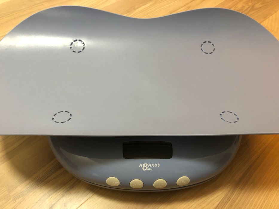 Abakus baby waga dla niemowląt ze zdejmowana taca