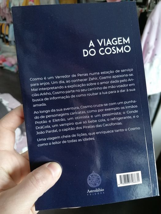A Viagem do Cosmo, livro