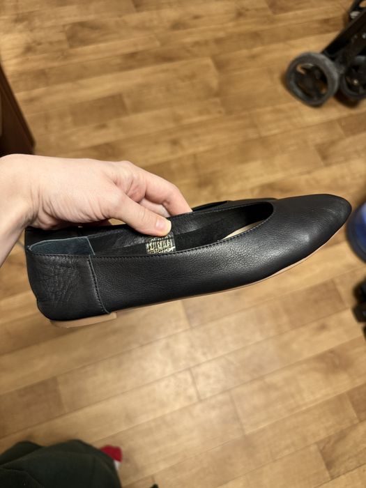 Шкіряні Лофери мюлі балетки max mara massimo dutti enzo bertini