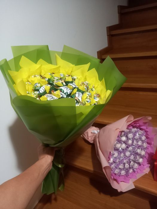 Букети з цукерків