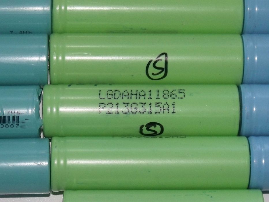 Аккумуляторы 18650 высокотоковые Samsung LG Lishen литий 74 шт