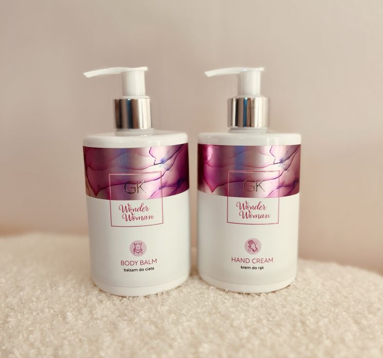 GK Wonder Woman balsam + krem do rąk