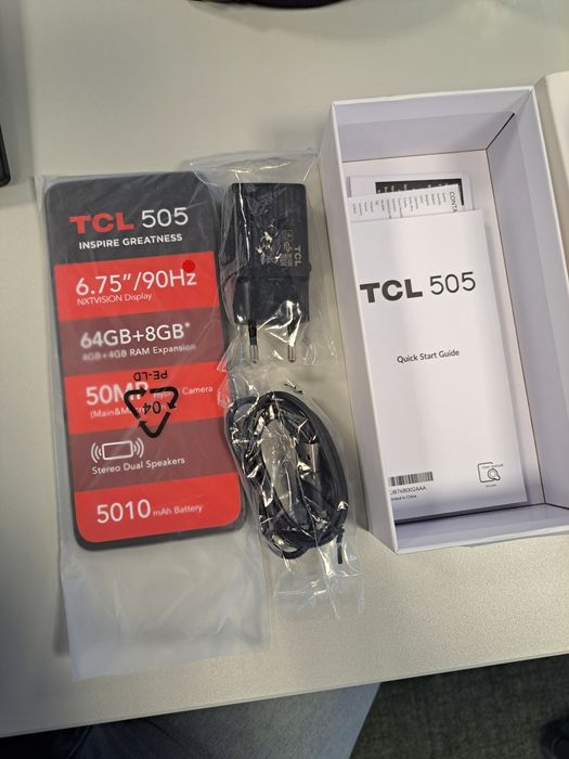 TCL 505 8gb de RAM 64gb de ROM