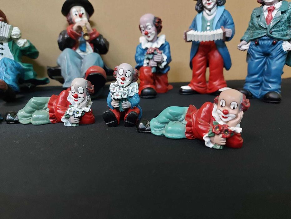 kolekcja figurek Glide Clowns klauny