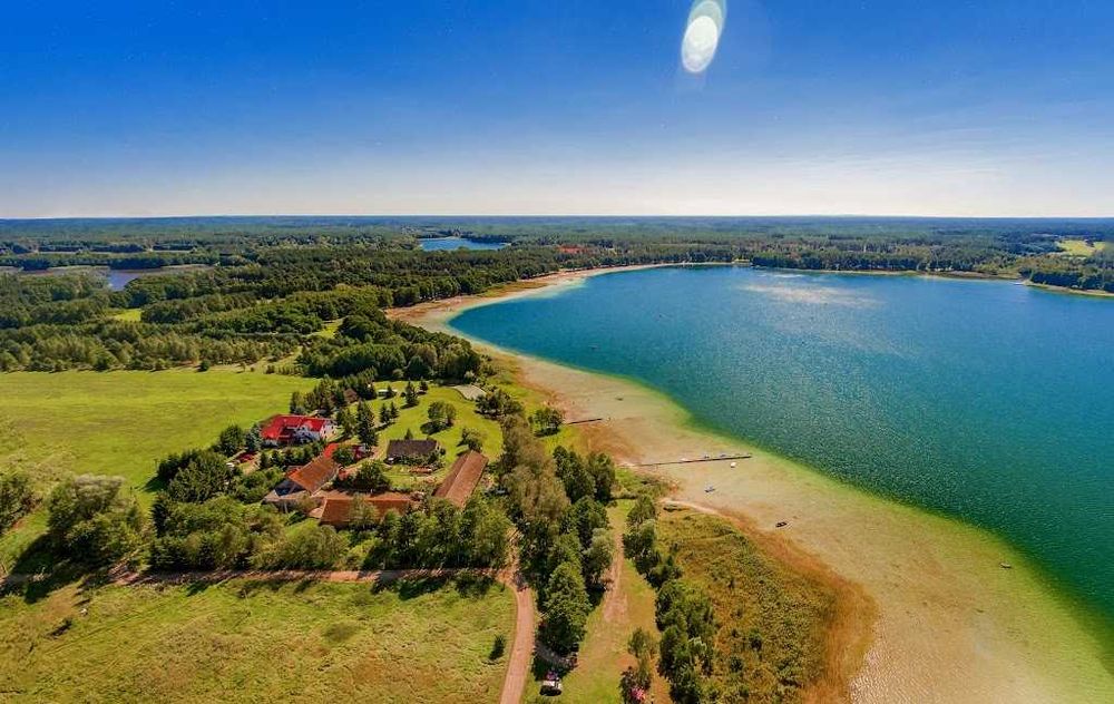 Domki Pokoje pole camping jezioro Narty Świętajno Warchały brajniki