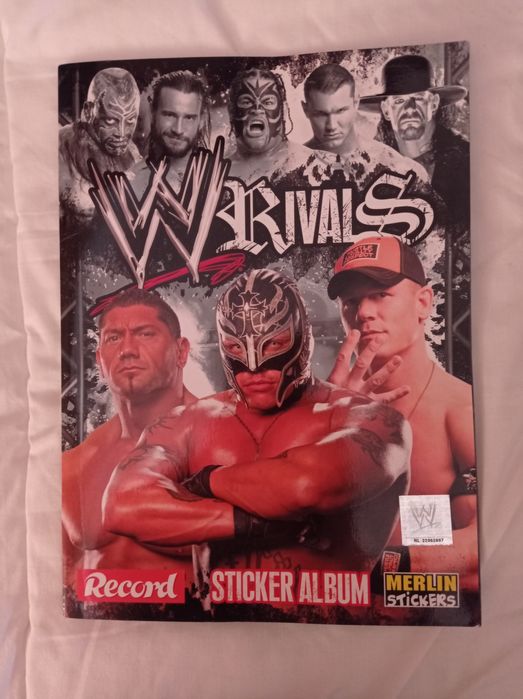 Coleção caderneta de cromos Warivals/ Wrestling