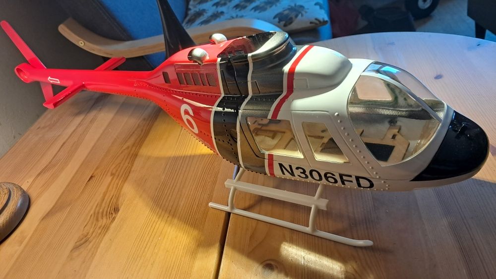 Bell 206 Jet Ranger Fly wing kadłub śmigłowca  rc