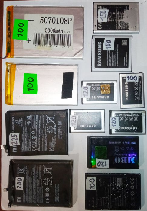 Оригінальні акумулятори Samsung, Redmi, Xiaomi