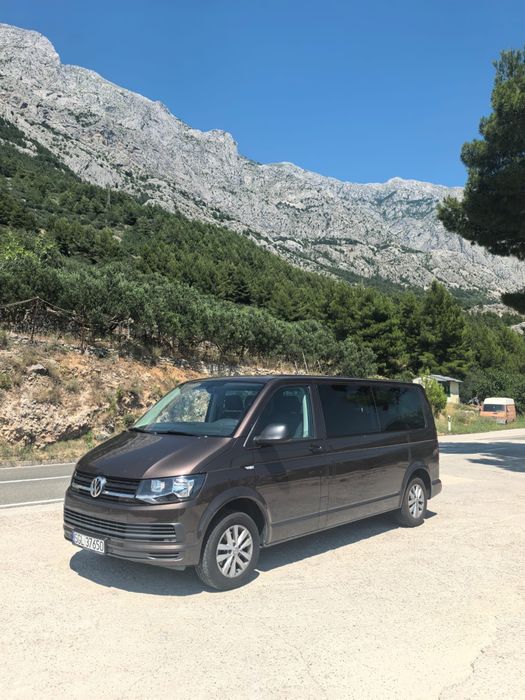 Wynajem busa 9 osobowego VW Caravelle long narty wesele wakacje