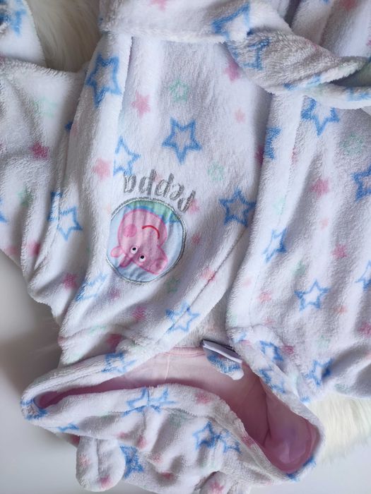 Szlafrok dla dziewczynki Peppa Pig Świnka Peppa 92–98