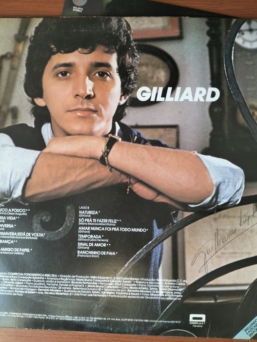 Disco de vinil LP Gilliard