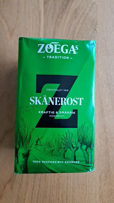 Kawa mielona zoega's skanerost 450g
