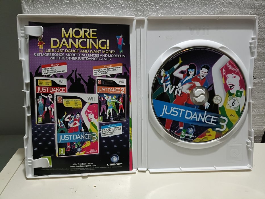 Conjunto de 3 jogos para Wii