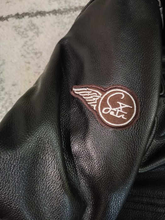 Skórzana kurtka pilotka