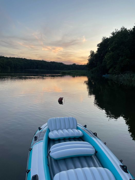 Domek 4 os. w lesie nad jeziorem k. Płocka (Grabina)