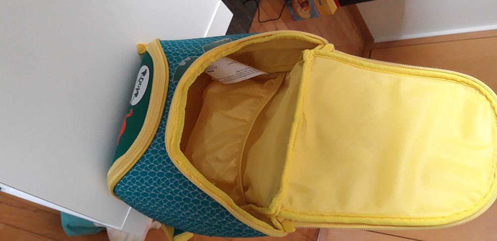 Mochila bébé/criança - Dinossauro (em bom estado)