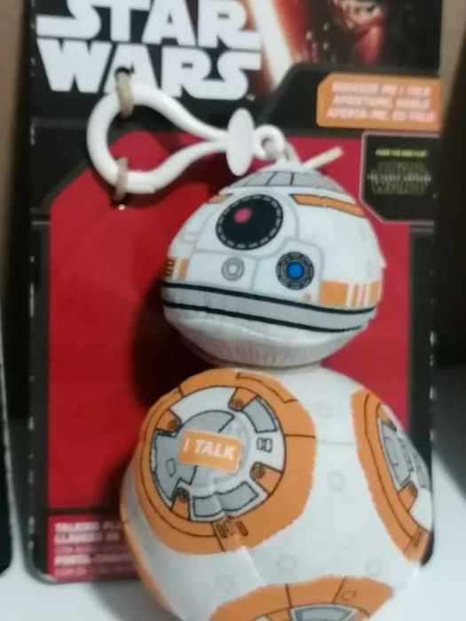 2 Peluches/Chaveiro Star Wars Novos! (Preço por cada)