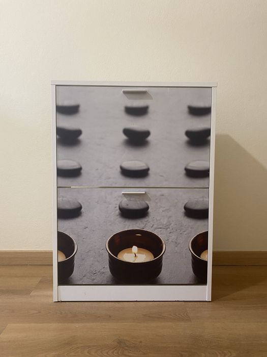 Sapateira c/ 2 compartimentos