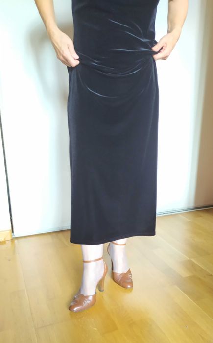 Szpilki skórzane firmy Salamander brązowe