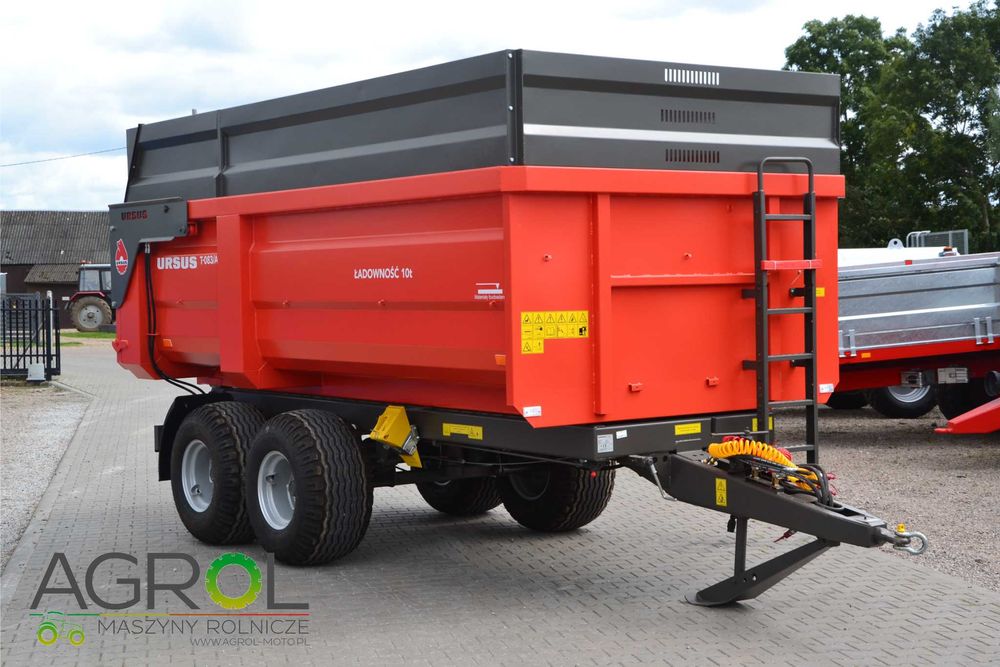 Przyczepa PRONAR PT608 8t PT606 T653/2 URSUS D-606 T-083 SKORUPA