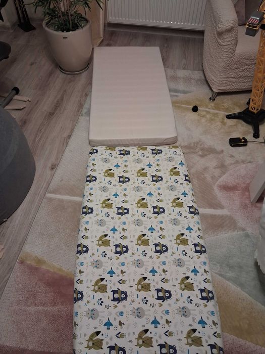 Dwa materace pianka, pianka kokos 120/60