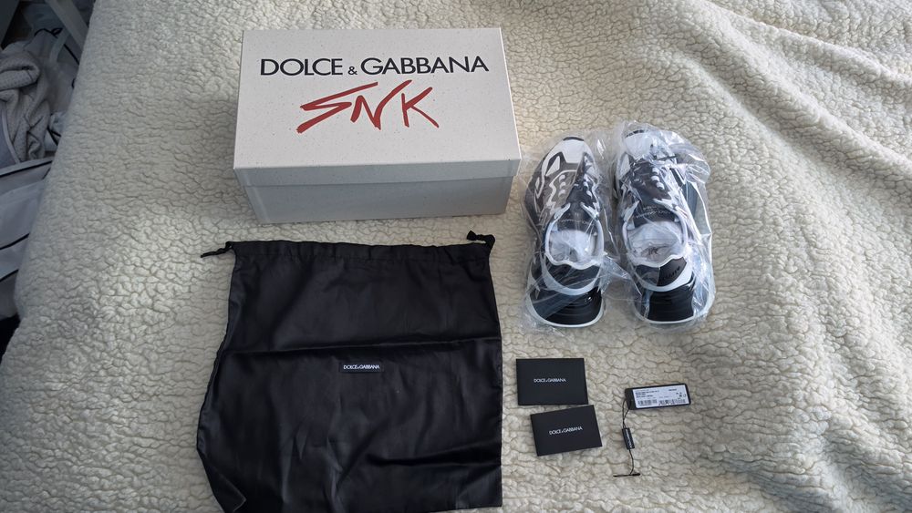 Dolce & Gabbana. Sneakersy Daymaster SNK – rozmiar 42. NOWE, ORYGINALNE