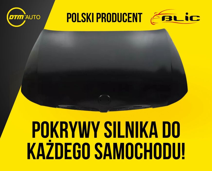 Maski samochodowe - do każdego auta! Gotowe do malowania! Po VIN