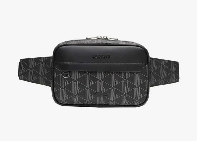 Bolsa  da Lacoste Cinzento escuro de cintura 2 Unidades