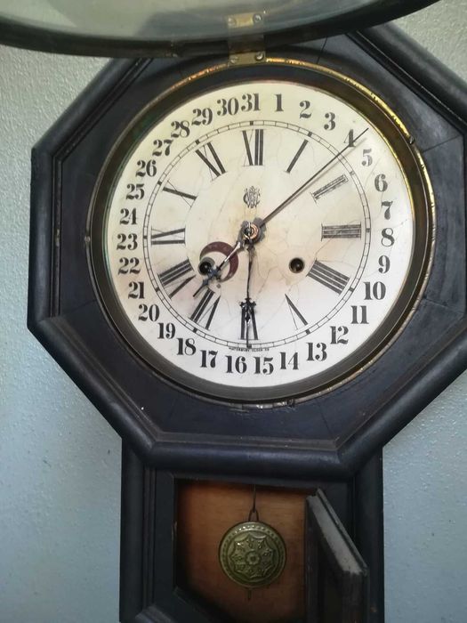 Relógio Antigo de Parede.. Séc, XX