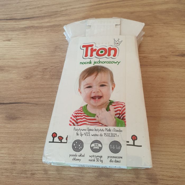 Tron nocnik jednorazowy turystyczny