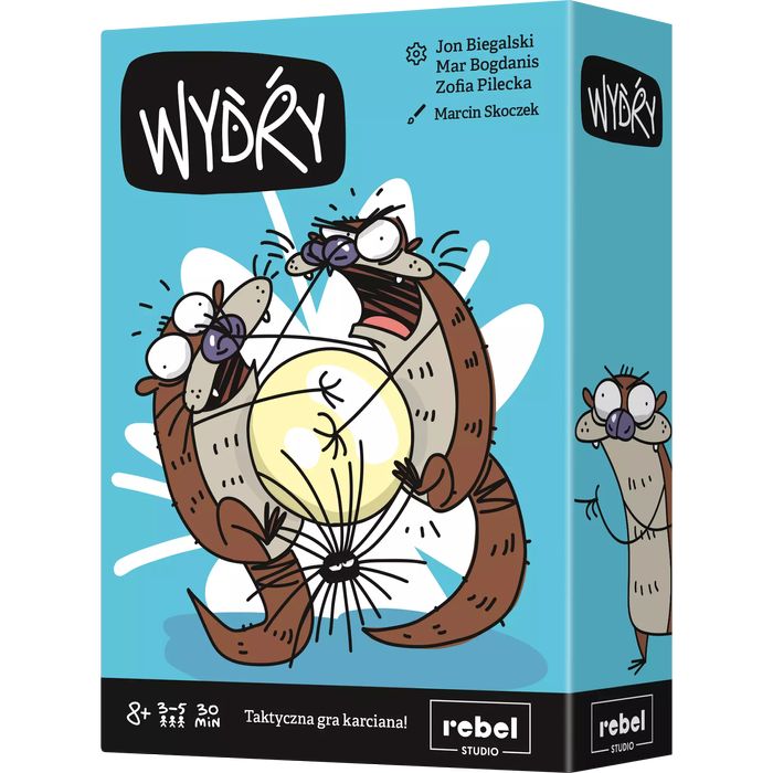 Wydry. Taktyczna gra karciana. Rebel. Nowy Produkt