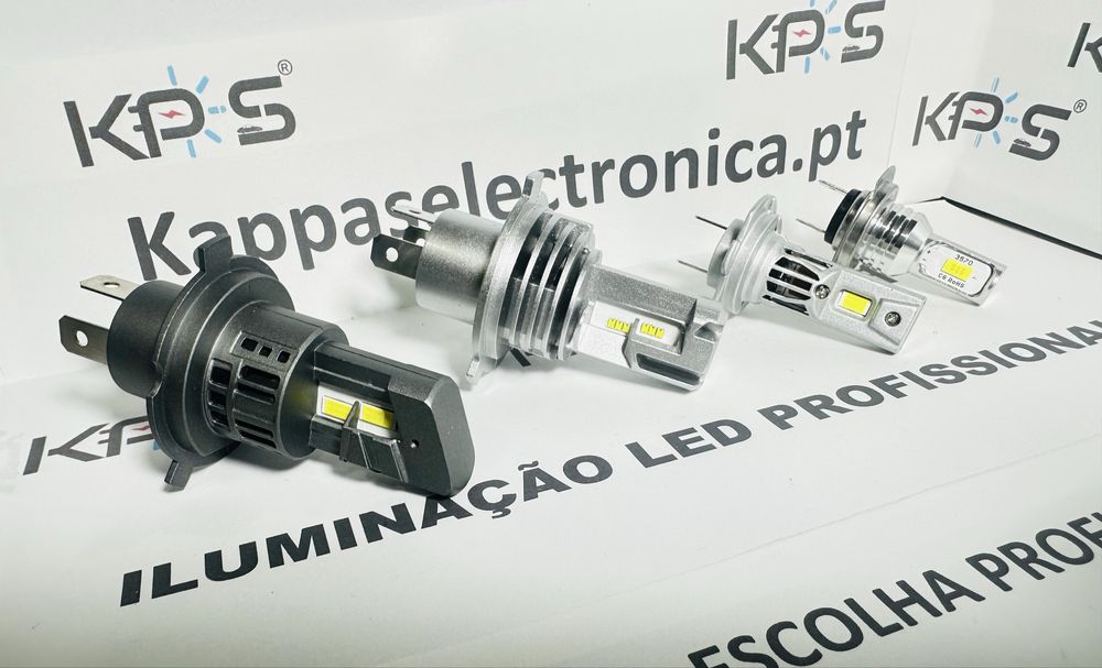 LED H7 e H4 6000Lm 200w ventilado