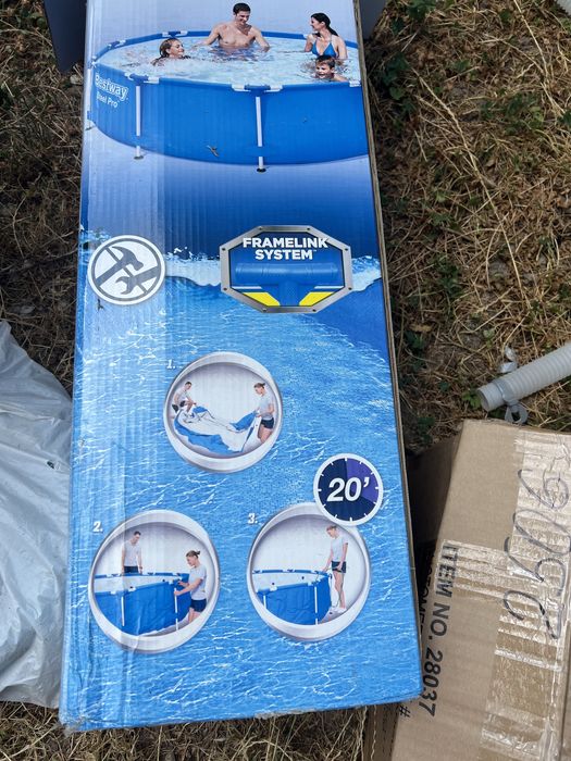 Каркасный бассейн Bestway steel pro 305x76