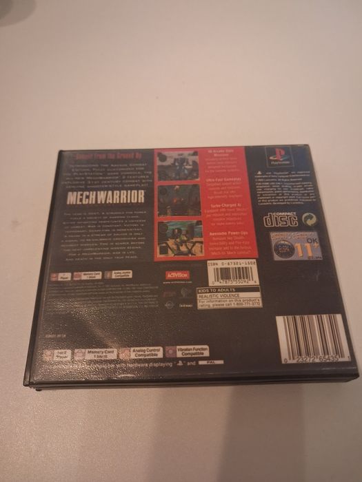 Mech Warrior 2 psx playstation