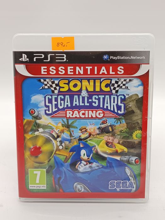 sonic & sega all-stars racing playstation 3 (ps3) pudełkowa