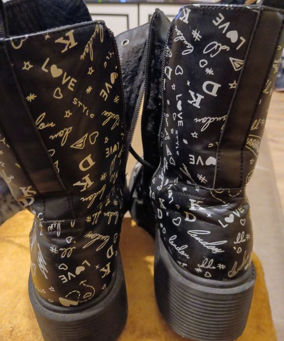 Buty śniegowe na grubej podeszwie roz.40 KEDDO