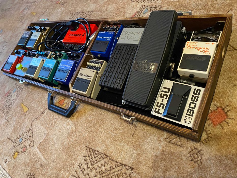 Pedalboard gitarowy