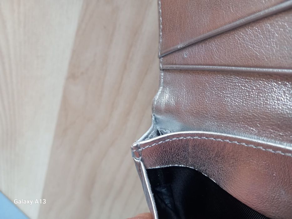 Vivienne westwood oryginalny skórzany portfel damski