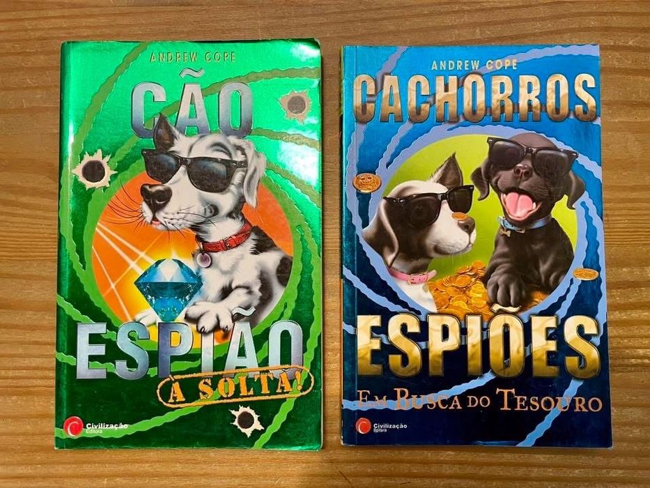 Pack 2 livros - Cão Espião (portes grátis)